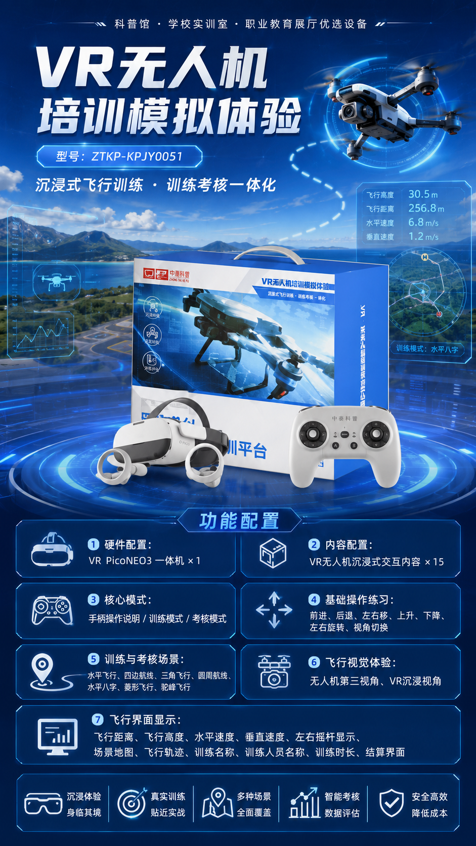 VR无人机培训模拟体验详情图 1
