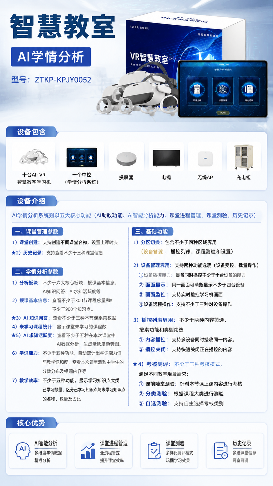 智慧教室 AI学情分析详情图 1